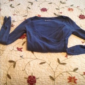 Victorias secret Tee Shop Navy blue v-neck